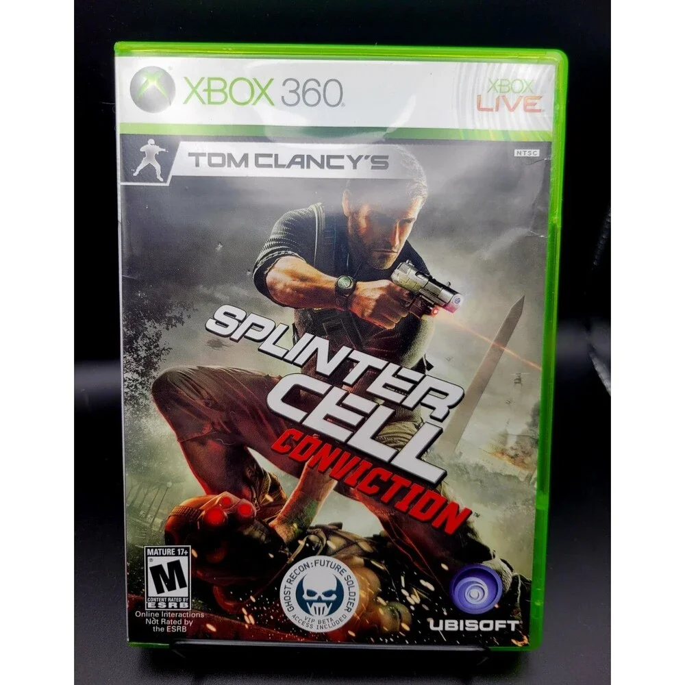 Splinter Cell: Conviction (Microsoft Xbox 360) Complete/Tested/Fast Shipping